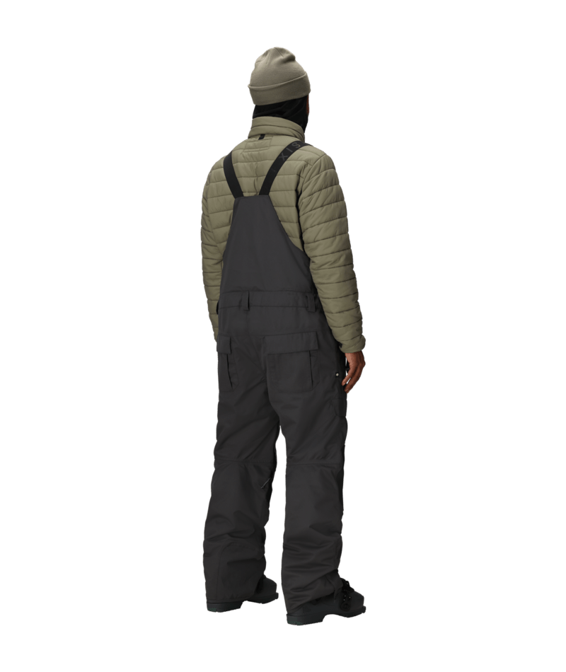 MENS HOT LAP™ INSULATED BIB - CHARCOAL COLORBLOCK