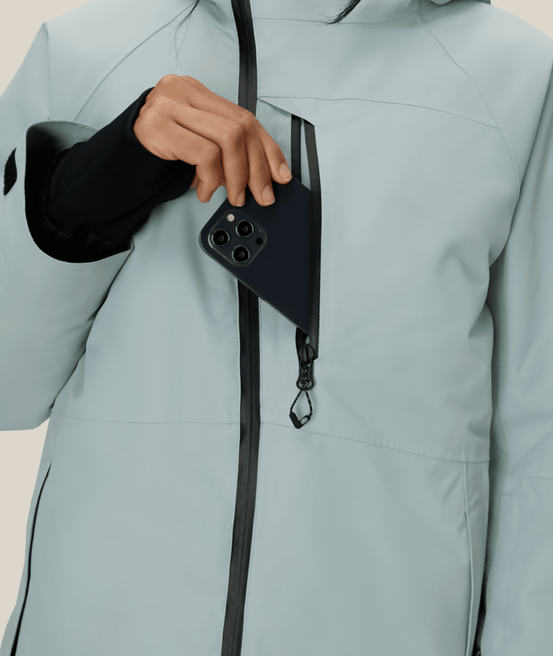 WOMENS HYDRA™ THERMAGRAPH® JACKET - DUSTY MARINE