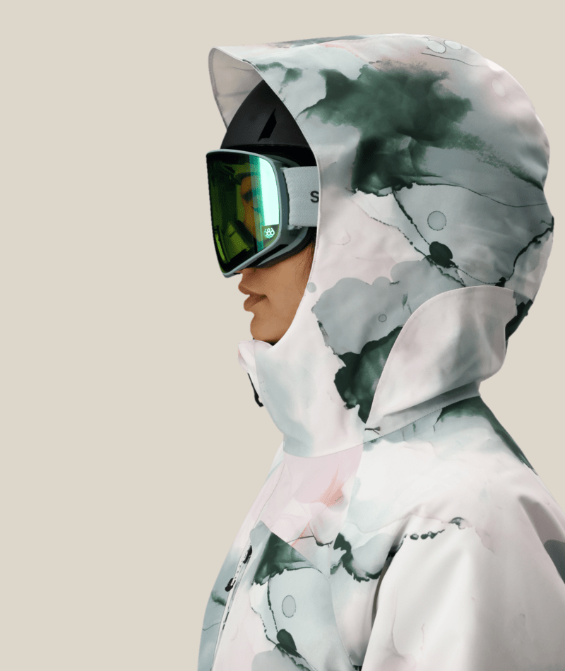 WOMENS HYDRA™ THERMAGRAPH® JACKET - DUSTY MARINE INK