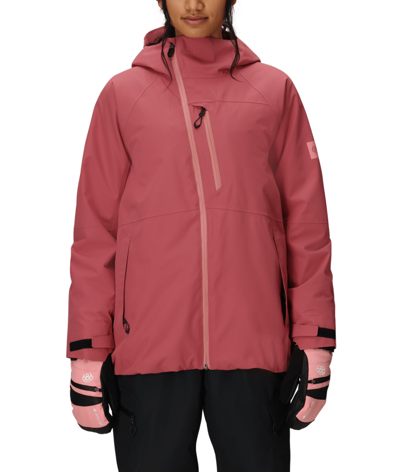WOMENS HYDRA™ THERMAGRAPH® JACKET - ROSEWOOD