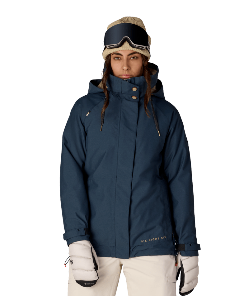 WOMENS SMARTY®3-IN-1 SPELLBOUND™ JACKET - NAVY DOBBY