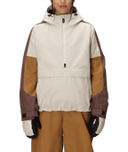WOMENS OUTLINE™ SHELL ANORAK - LIMESTONE COLORBLOCK