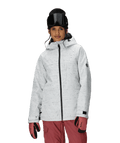 WOMENS ATHENA™ INSULATED JACKET - WHITE SLUB
