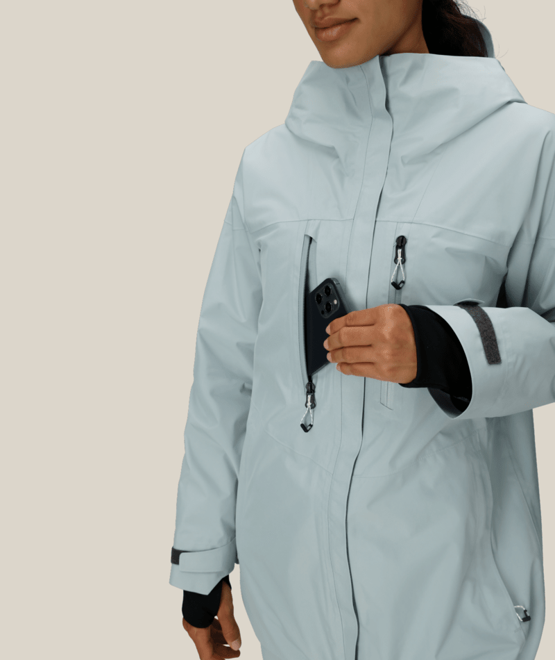 WOMENS GORE-TEX SKYLINE THERMAGRAPH® JACKET - DUSTY MARINE