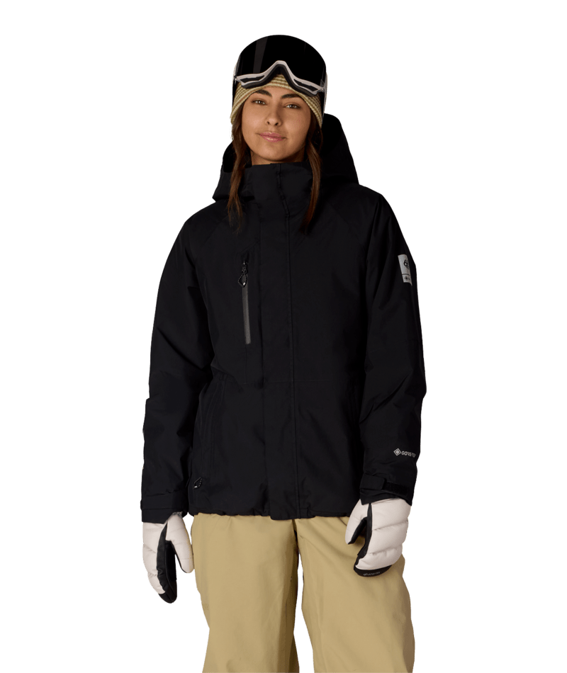 WOMENS GORE-TEX WILLOW™ INSULATED JACKET - BLACK