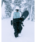 WOMENS GORE-TEX WILLOW™ INSULATED JACKET - DUSTY MARINE COLORBLOCK