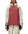WOMENS GORE-TEX WILLOW™ INSULATED JACKET - ROSEWOOD COLORBLOCK