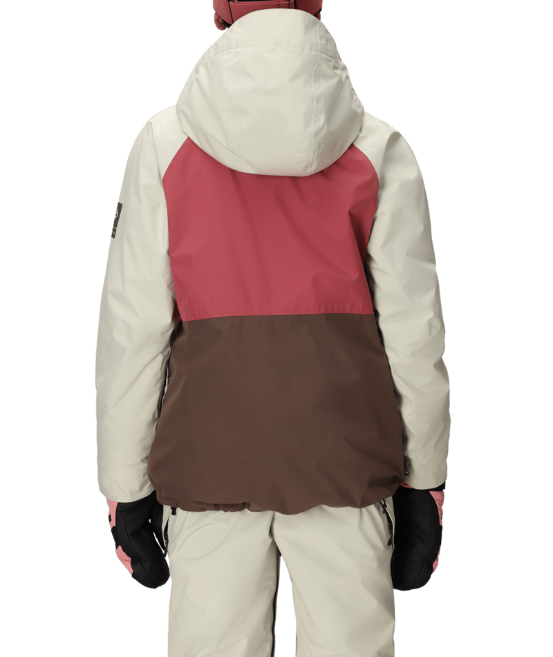 WOMENS GORE-TEX WILLOW™ INSULATED JACKET - ROSEWOOD COLORBLOCK