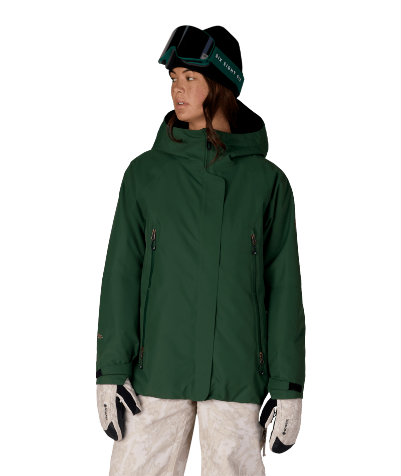 WOMENS WHISPER™ INSULATED JACKET - MOSS GREEN