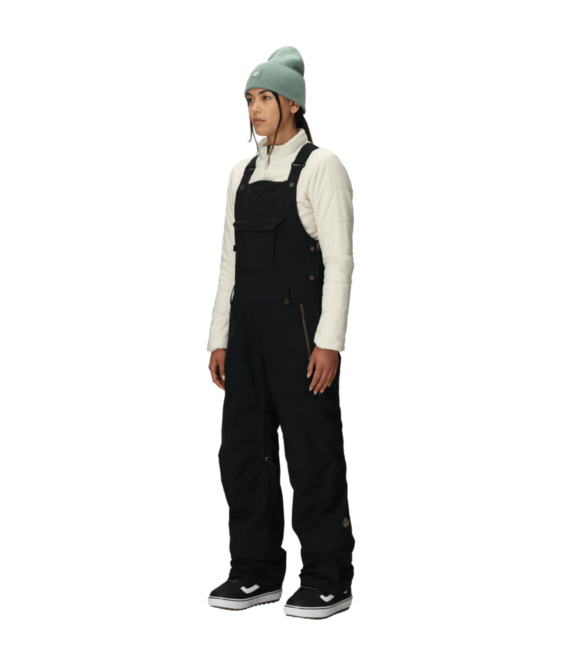 WOMENS BLACK MAGIC™ INSULATED BIB - BLACK