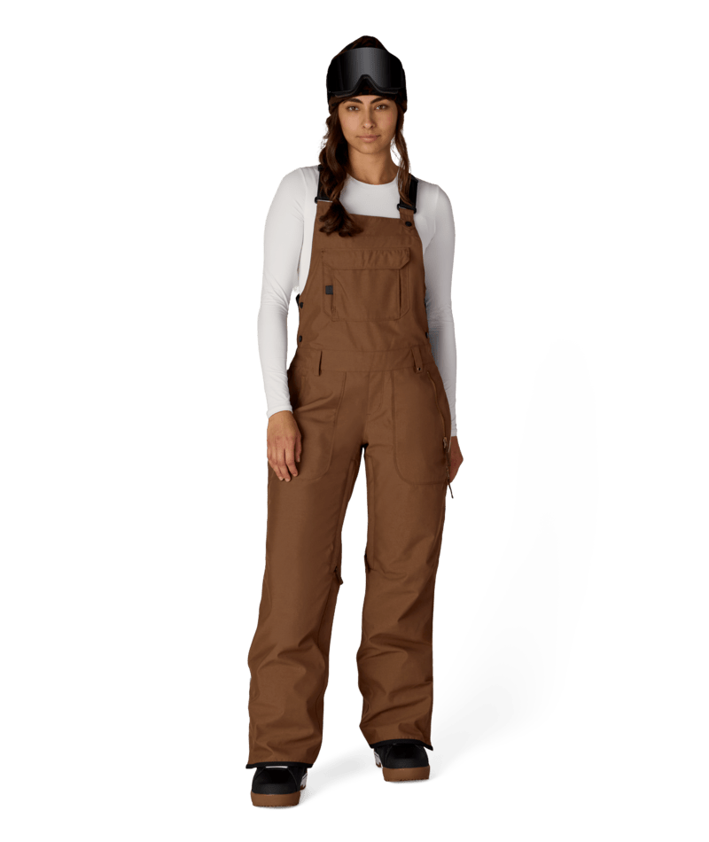 WOMENS BLACK MAGIC™ INSULATED BIB - DARK EARTH DOBBY
