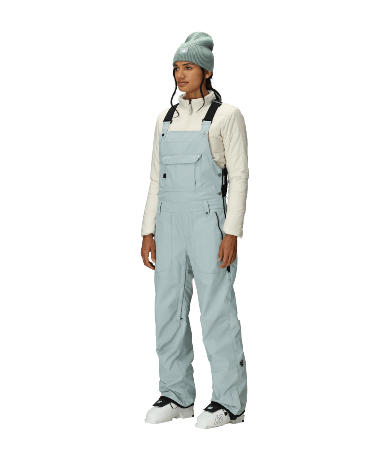 WOMENS BLACK MAGIC™ INSULATED BIB - DUSTY MARINE DOBBY
