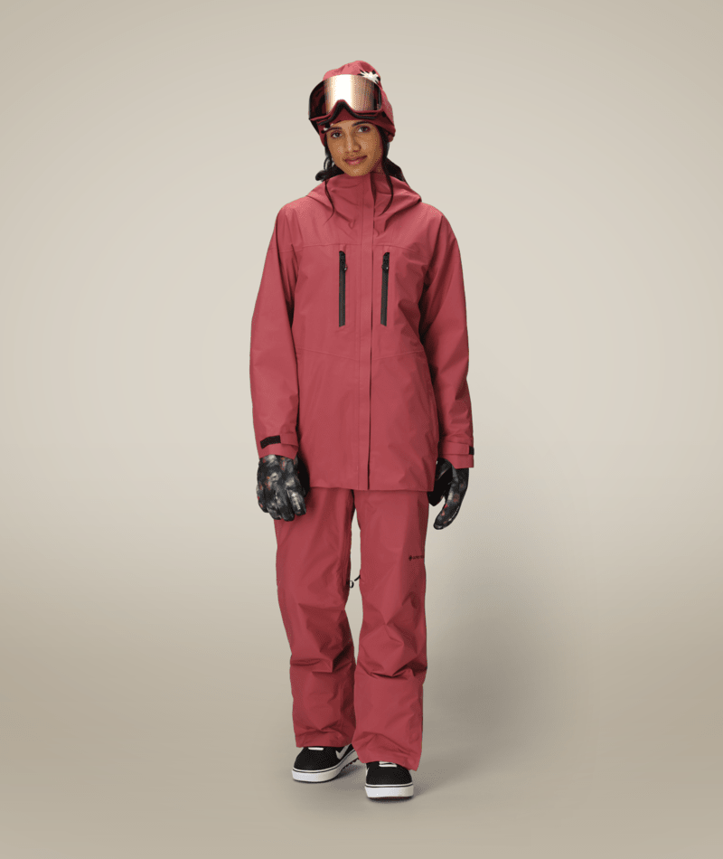 WOMENS GORE-TEX WILLOW™ INSULATED PANT - ROSEWOOD