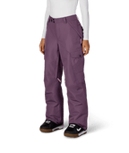 WOMENS AURA™ INSULATED CARGO PANT - BLACK PLUM