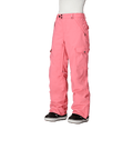 WOMENS AURA™ INSULATED CARGO PANT - GERANIUM PINK