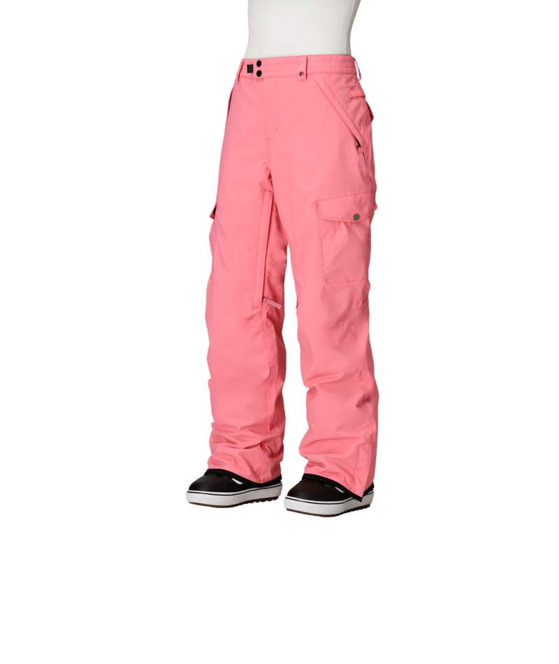 WOMENS AURA™ INSULATED CARGO PANT - GERANIUM PINK