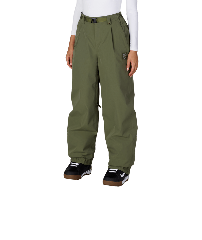 WOMENS OUTLINE™ SHELL PANT - FATIGUE GREEN