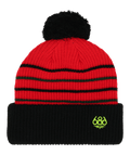 YOUTH POM BEANIE - FLARE COLORBLOCK