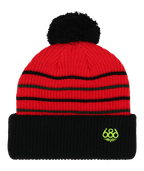 YOUTH POM BEANIE - FLARE COLORBLOCK
