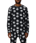 MENS PLANTLIFE BASE LAYER LS TOP - HUF PLANTLIFE