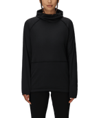 WOMENS MISSION GRID™ HOODY - BLACK