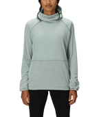 WOMENS MISSION GRID™ HOODY - DUSTY MARINE