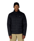 MENS THERMAL PUFF INSULATED JACKET - BLACK