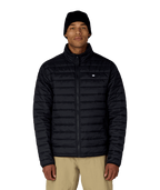 MENS THERMAL PUFF INSULATED JACKET - BLACK