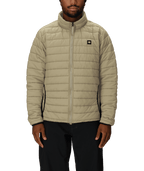MENS THERMAL PUFF INSULATED JACKET - SAGE COLORBLOCK