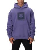 KNOCKOUT LOGO PREMIUM HEAVYWEIGHT PULLOVER HOODY - PURPLE DAWN