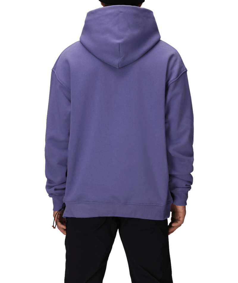 KNOCKOUT LOGO PREMIUM HEAVYWEIGHT PULLOVER HOODY - PURPLE DAWN