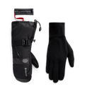 MENS GORE-TEX SMARTY® 3-in-1 GAUNTLET MITT - BLACK