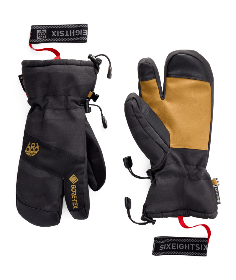 MENS GORE-TEX LINEAR™ TRIGGER MITT - BLACK CAMO