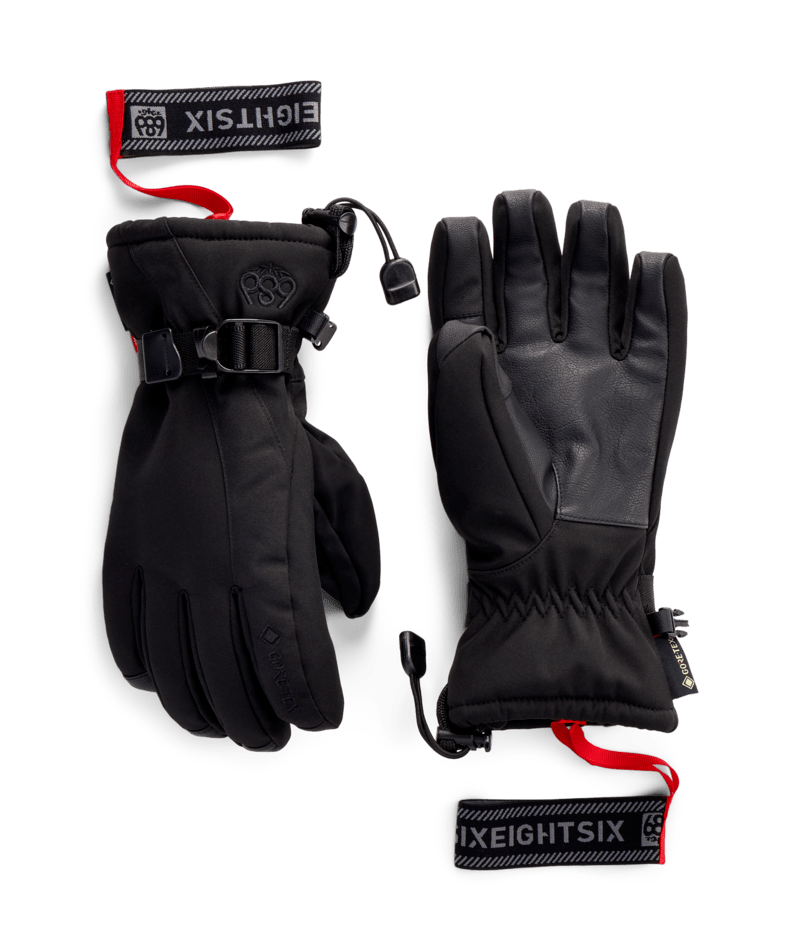WOMENS GORE-TEX LINEAR™ GLOVE - BLACK