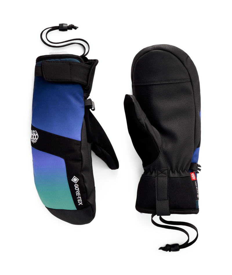 WOMENS GORE-TEX LINEAR™ UNDER CUFF MITT - ALPENGLOW BLUE GRADIENT
