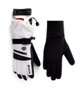 WOMENS GORE-TEX SMARTY® 3-in-1 GAUNTLET GLOVE - WHITE