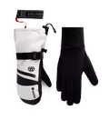 WOMENS GORE-TEX SMARTY® 3-in-1 GAUNTLET MITT - WHITE