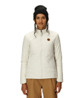 WOMENS THERMAL PUFF INSULATED JACKET - LIMESTONE
