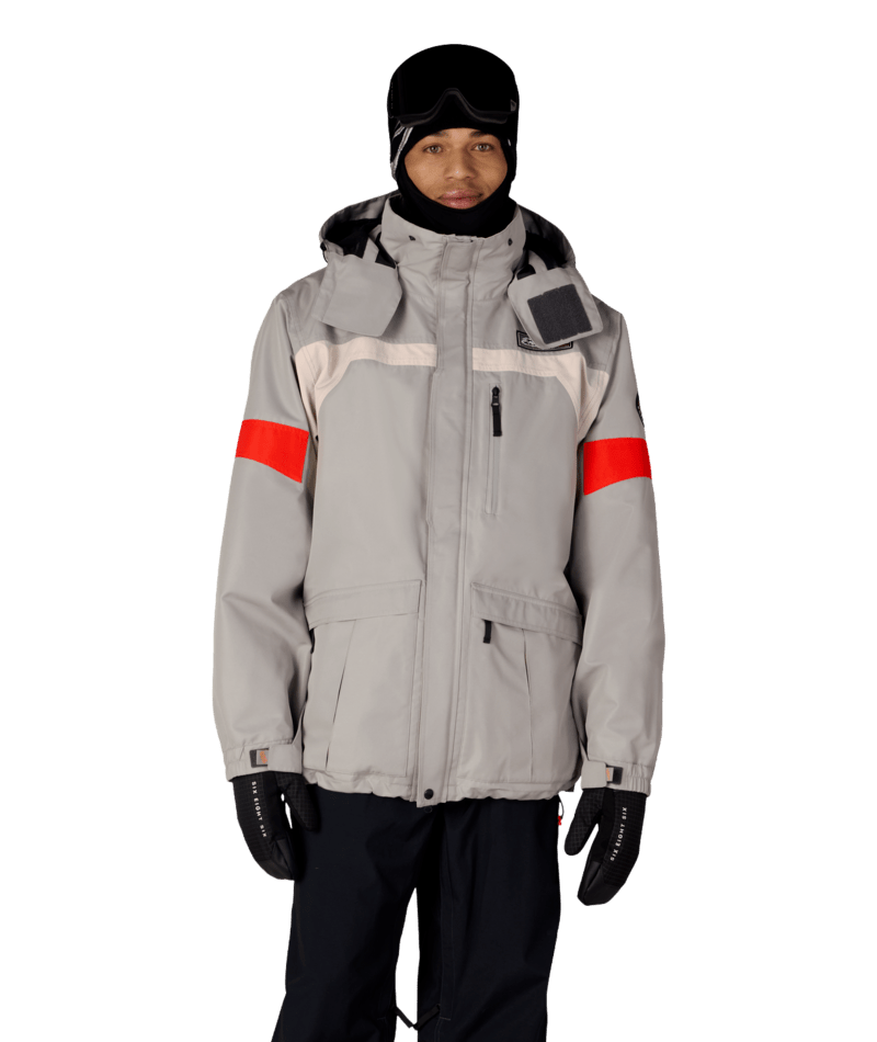 MENS 2001 LOGIC JACKET - LIGHT GREY COLORBLOCK