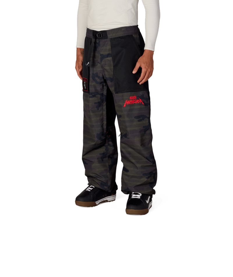 MENS METALLICA ONE SHELL PANT - METALLICA CAMO