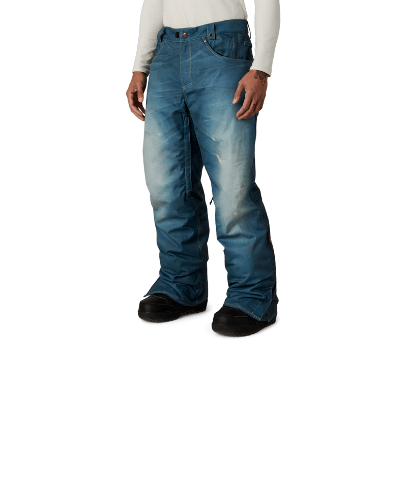 MENS DECONSTRUCTED™ DENIM INSULATED PANT - INDIGO DENIM