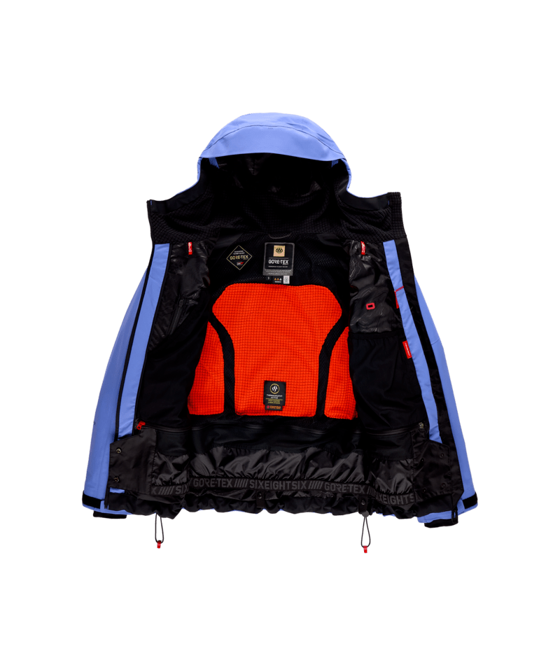WOMENS GORE-TEX SCHEME™ THERMAGRAPH® JACKET - ALPENGLOW BLUE