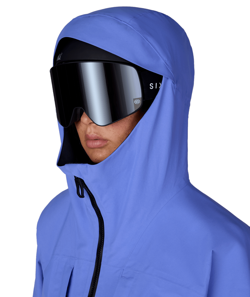 WOMENS GORE-TEX SCHEME™ THERMAGRAPH® JACKET - ALPENGLOW BLUE