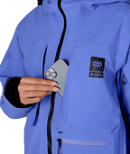 WOMENS GORE-TEX SCHEME™ THERMAGRAPH® JACKET - ALPENGLOW BLUE