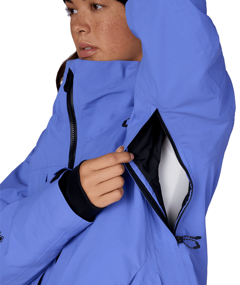 WOMENS GORE-TEX SCHEME™ THERMAGRAPH® JACKET - ALPENGLOW BLUE