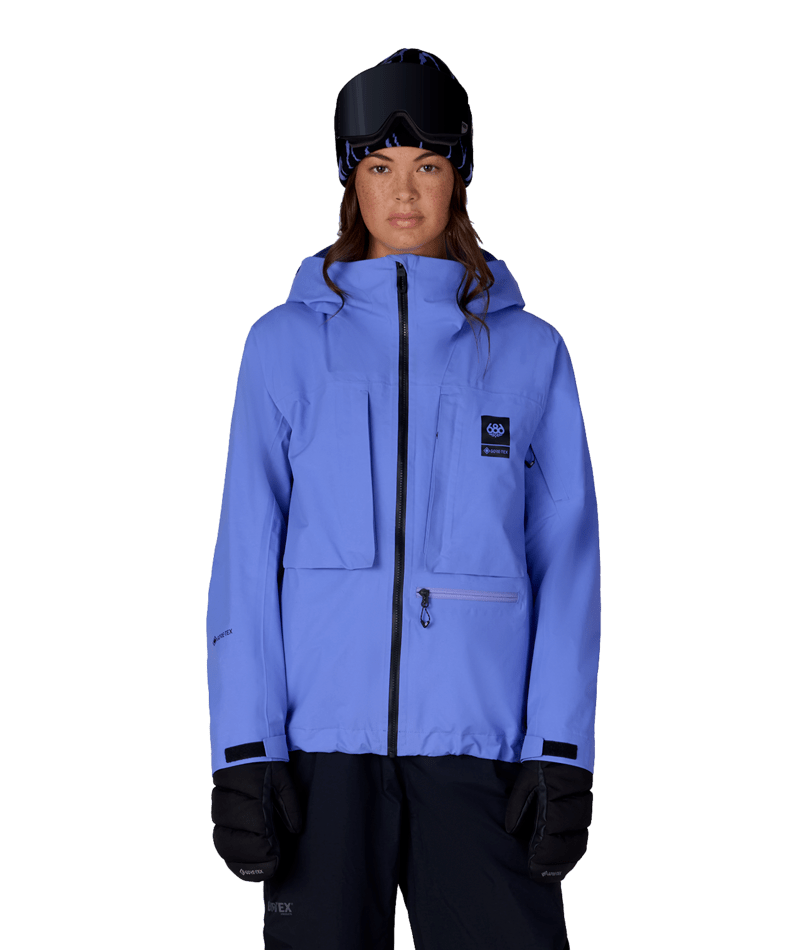 WOMENS GORE-TEX SCHEME™ THERMAGRAPH® JACKET - ALPENGLOW BLUE