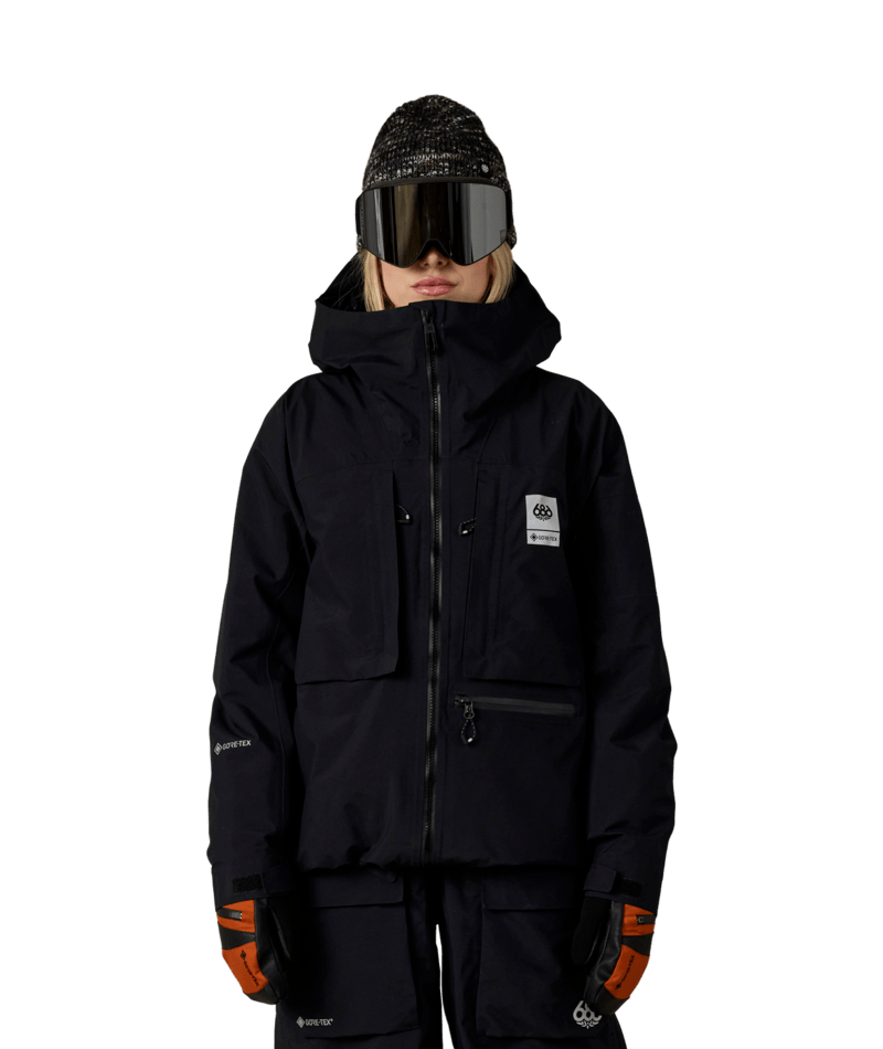 WOMENS GORE-TEX SCHEME™ THERMAGRAPH® JACKET - BLACK