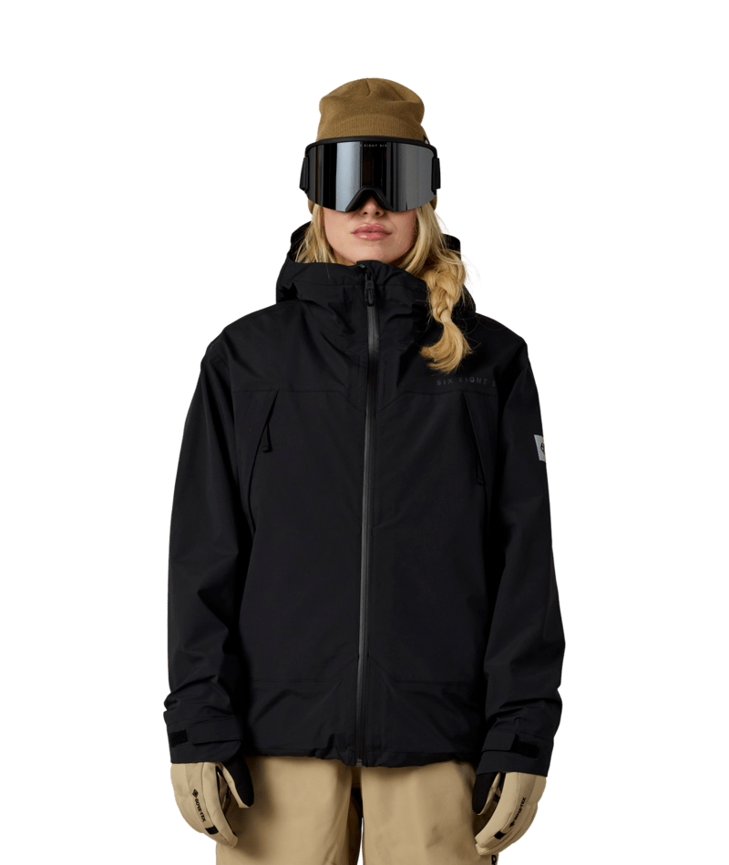WOMENS SMARTY® 3-IN-1 FRAMEWORK™ 3L JACKET - BLACK