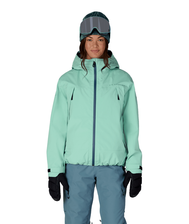 WOMENS SMARTY® 3-IN-1 FRAMEWORK™ 3L JACKET - WASABI