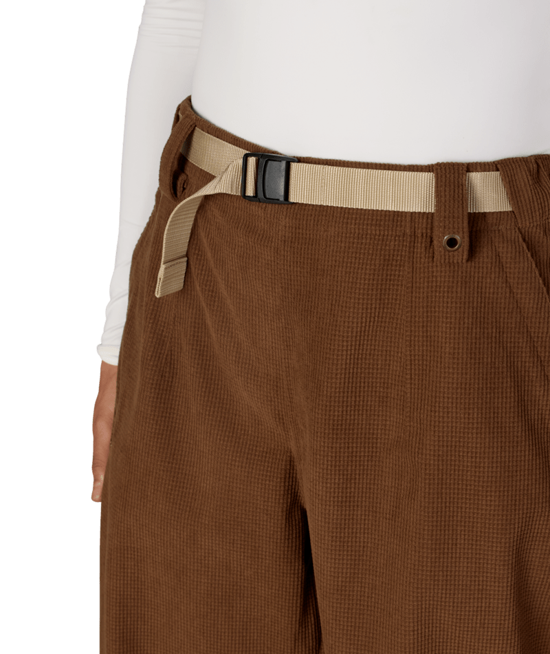 WOMENS HELLKAT™ SHELL PANT - DARK EARTH GRID CORDUROY